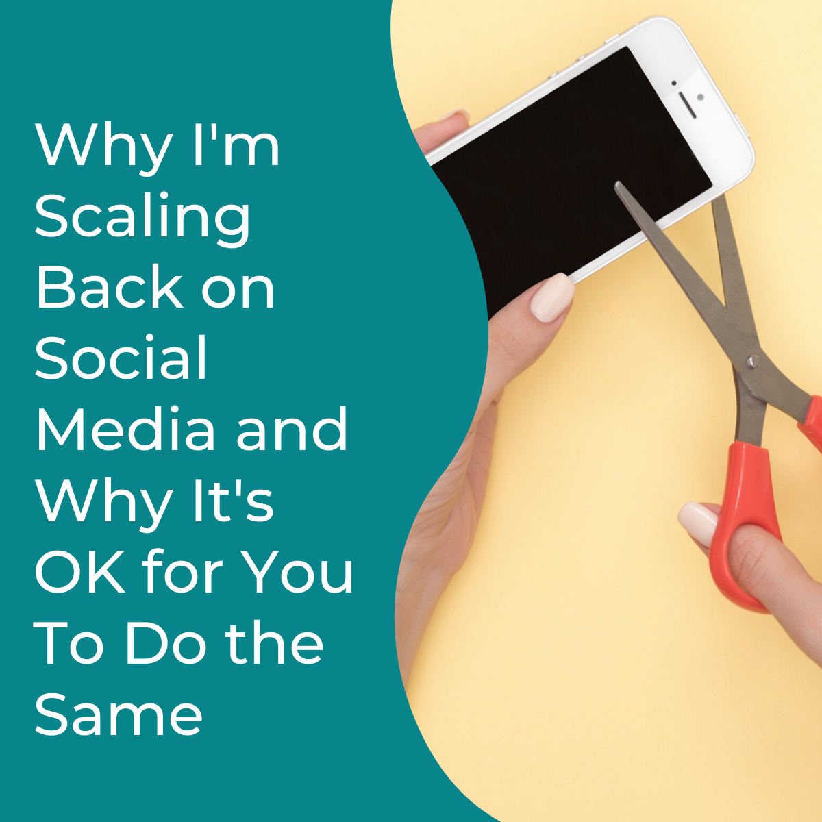 You are currently viewing Why I’m Scaling Back on Social Media and Why It’s OK for You To Do the Same