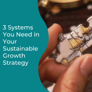 Read more about the article 3 Systems You Need in Your Sustainable Growth Strategy