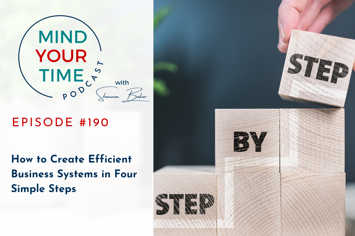 You are currently viewing How to Create Efficient Business Systems in Four Simple Steps