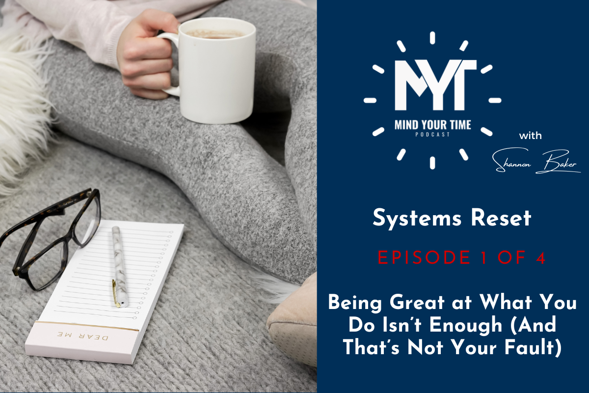 You are currently viewing Systems Reset: Being Great at What You Do Isn’t Enough (And That’s Not Your Fault)